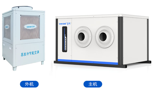 蒸發(fā)冷省電空調(diào)-臥式射流空調(diào)