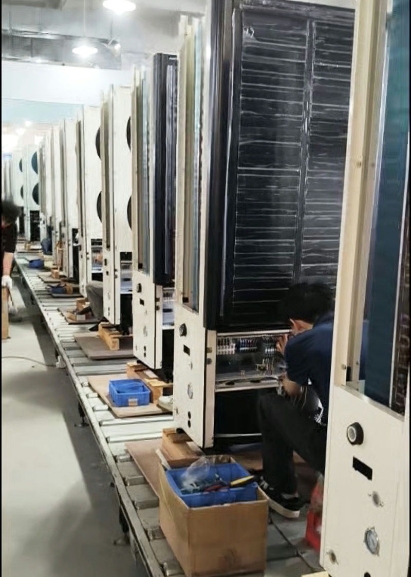 星科蒸發(fā)冷空調-生產(chǎn)車間